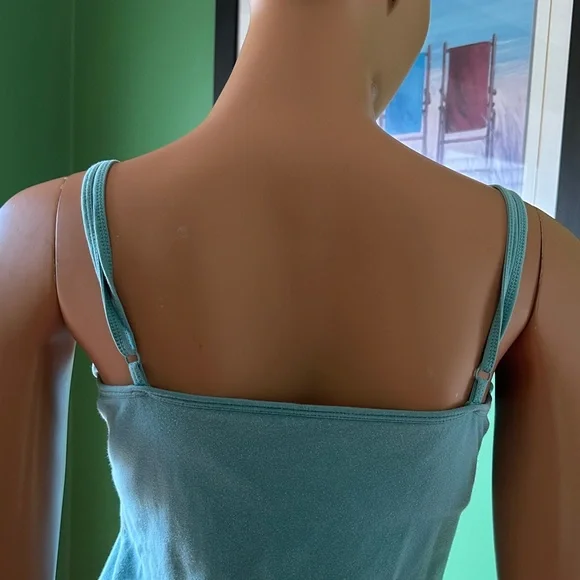 🌹🌹EUC Sonoma Women’s Teal Spaghetti Strap Camisole Top🌹🌹 - Picture 5 of 11